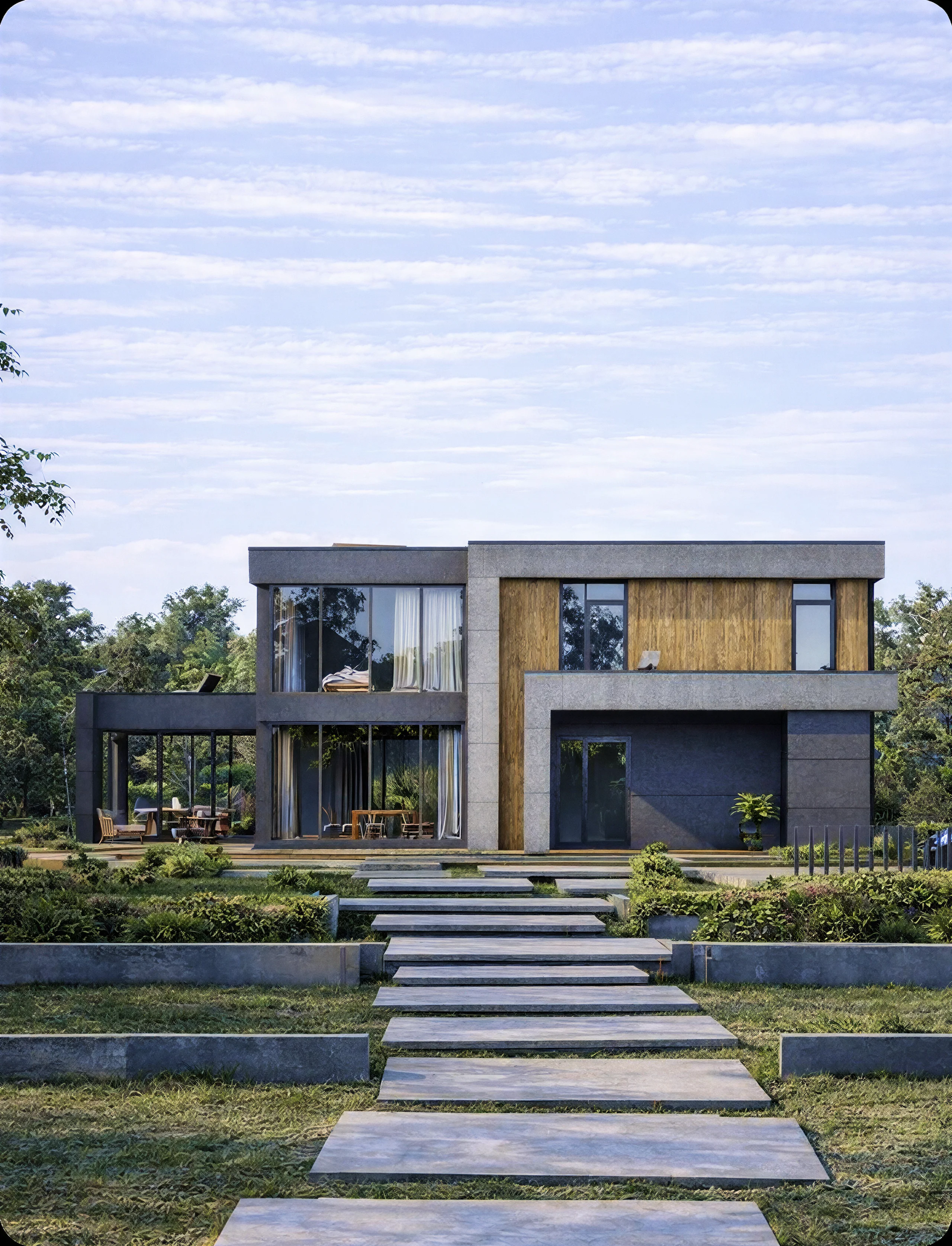 ДВУХЭТАЖНЫЕ ДОМА