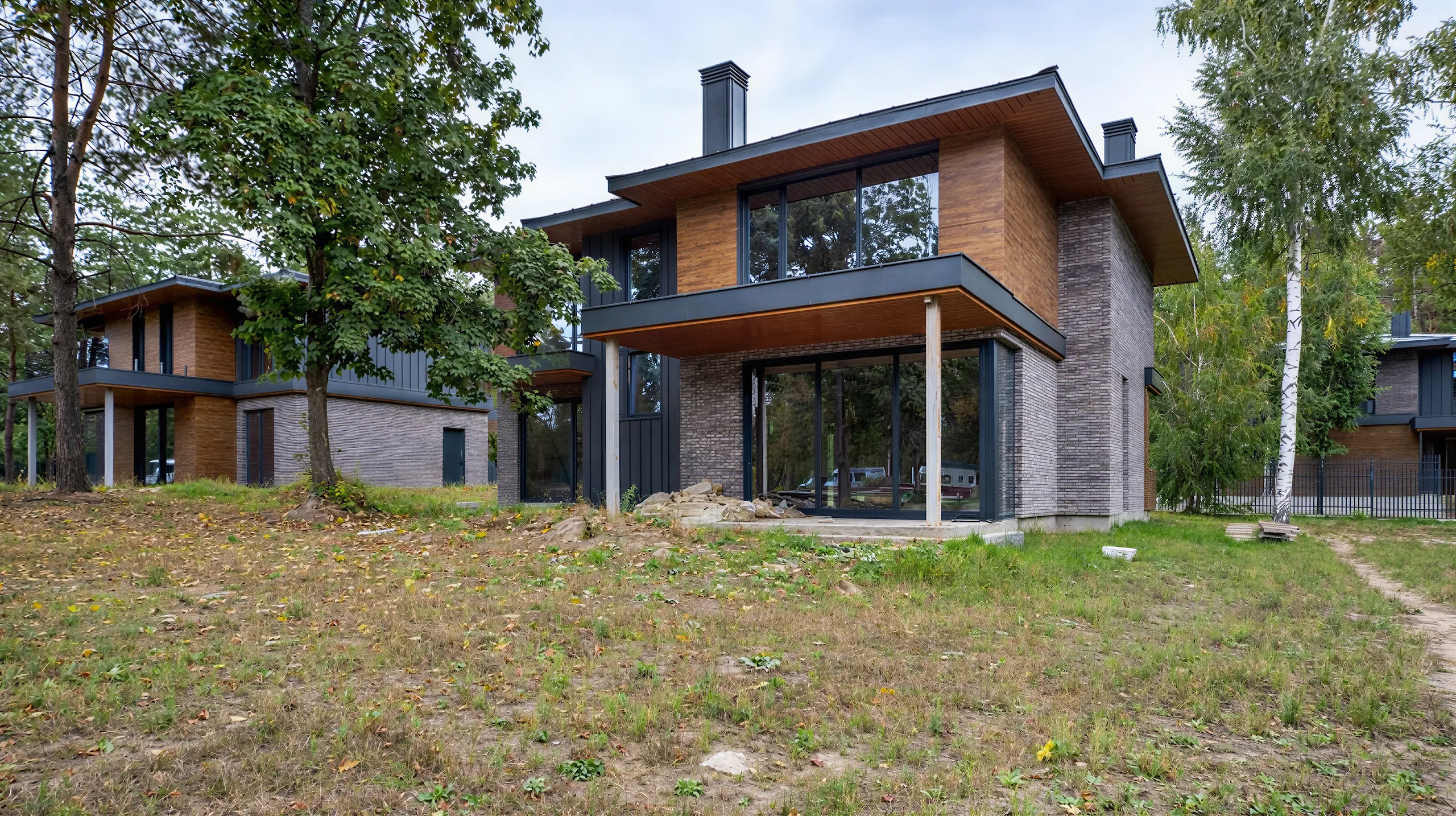 Современный загородный дом из газобетона — фото 4