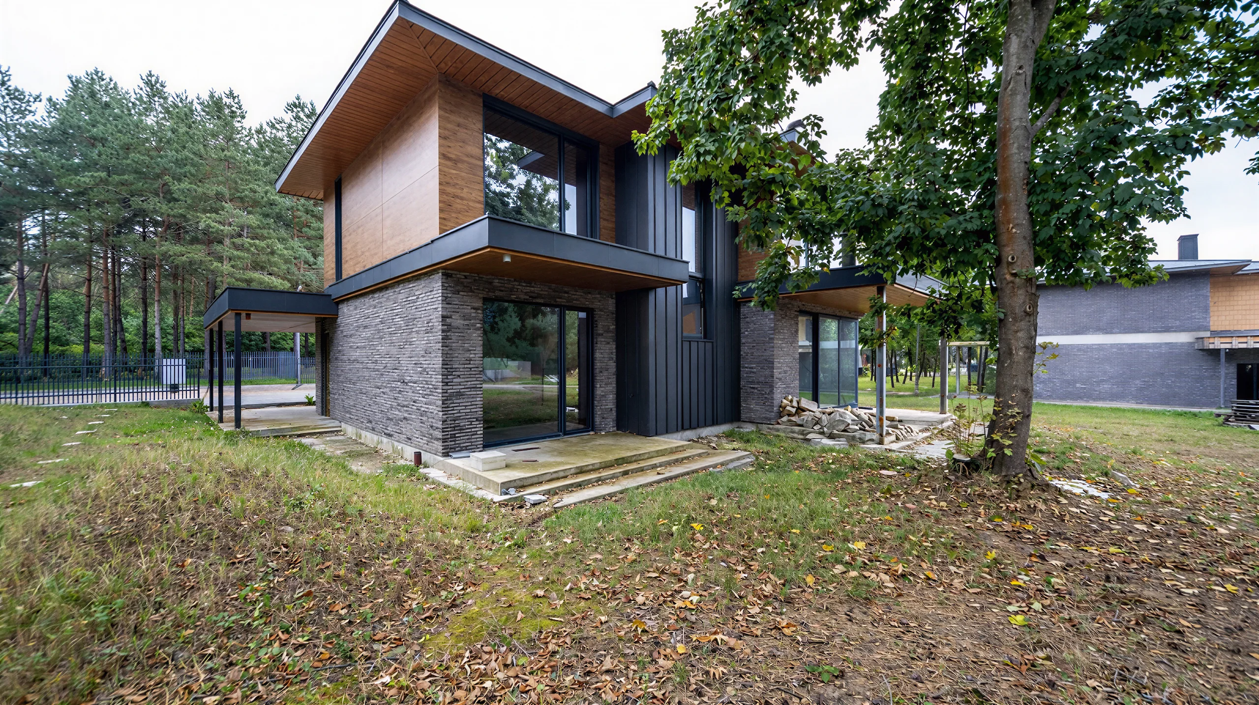 Современный загородный дом из газобетона — фото 6